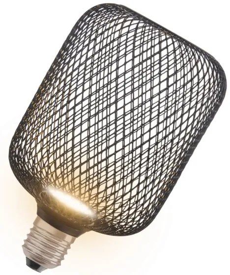 LED Izzó DECOR FLAT E27/3,5W/230V 2700K fekete - Osram