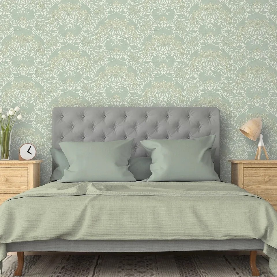 Arthouse Signature 2 Floral Trail zöld leveles vlies tapéta – 100195AH