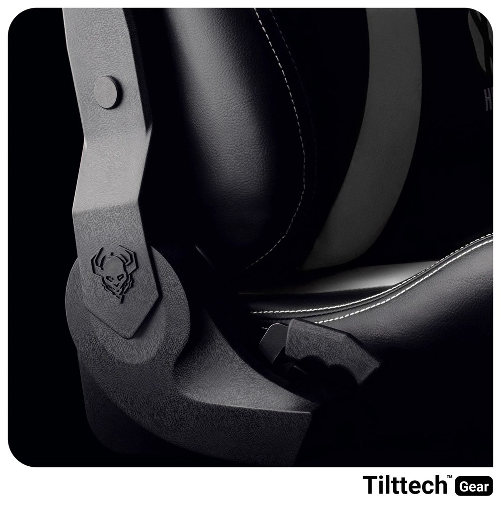 Gamer szék műbőr King Size, fekete-fehér: Diablo X-Horn 2.0
