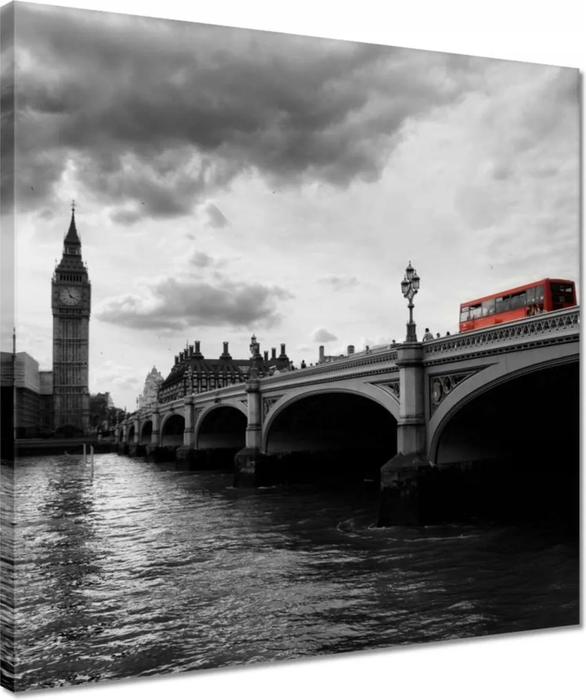 Vászonkép 40x40 Big Ben híd Anglia