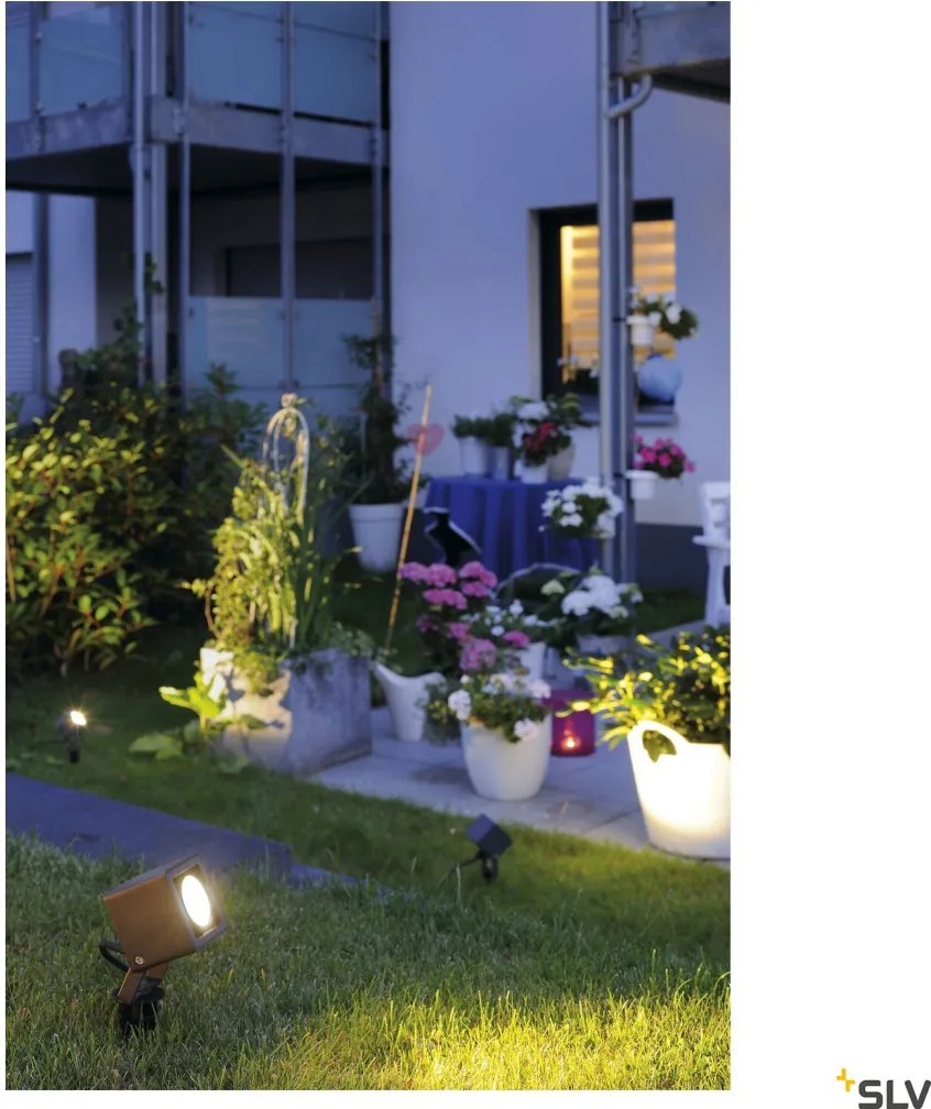 SLV 231035 NAUTILUS Kültéri Növényvilágító Lámpa Antracit LED IP65