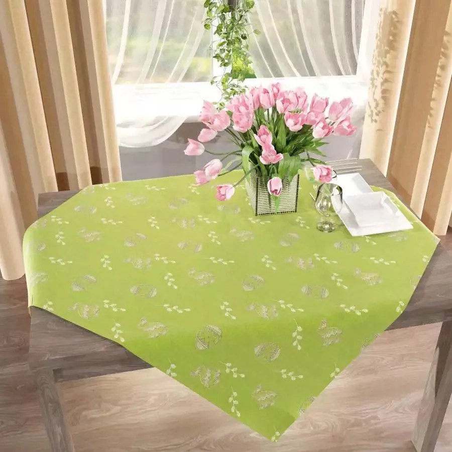 Mg Rátét Seledyn húsvéti Tojás 75X75 Nyúl