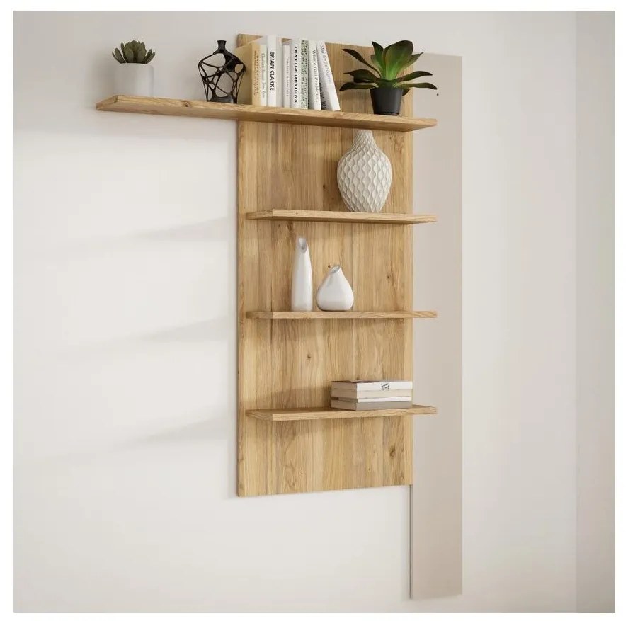 Fali polc INAR tölgy/bézs