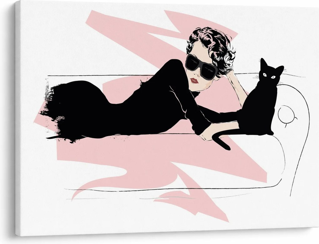 Kép - Fashion lady (70x50 cm)