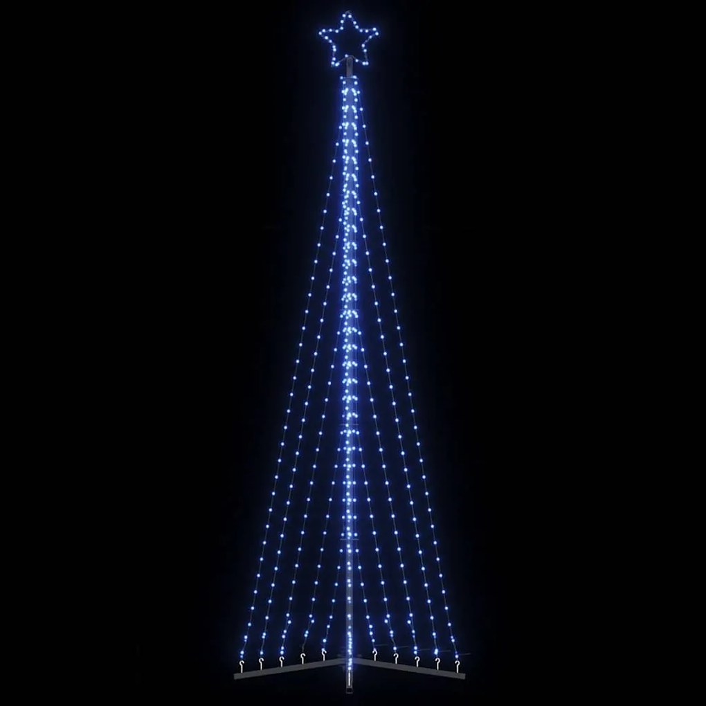 kék LED karácsonyfa 495 LED 300,5 cm