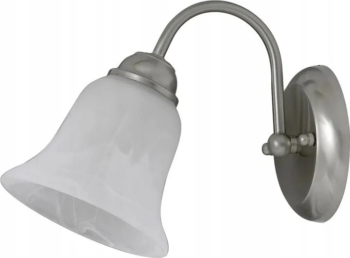 Francesca fali lámpa max. 1x40W E14 IP20 szatén króm