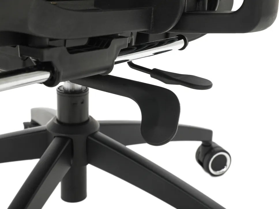 Irodai szék, sötétszürke/fekete, teherbírás 150 kg, VILMER