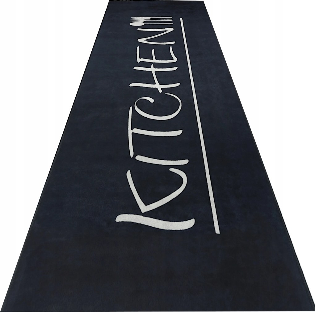 Konyhai Járólap 50X180 Fekete Konyhai Szőnyeg Gumis Szőnyeg Felirattal