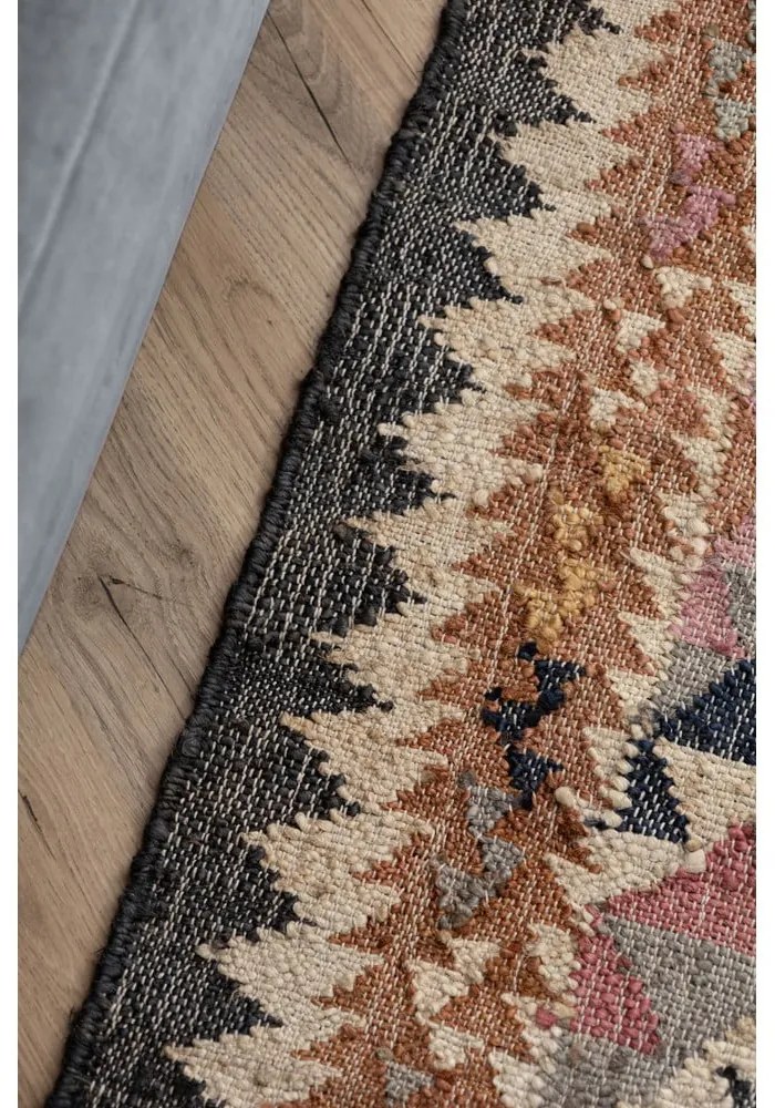 Szürke kézi szövésű juta szőnyeg 160x230 cm Roya Parsa – Elle Decoration