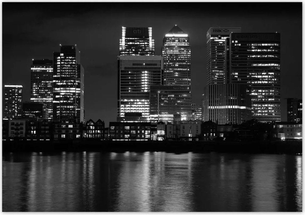 Poszterek 100x70 Black and White London