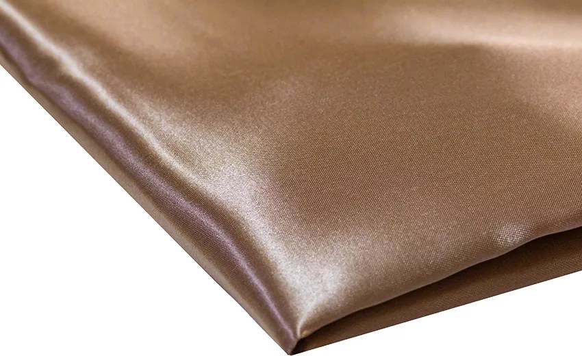 Asztalterítő szövet foltálló dekoratív szatén Bézs 160 cm