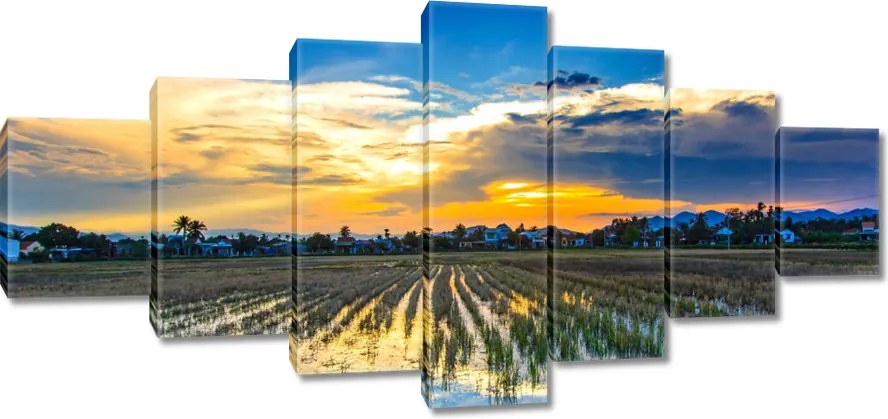 Vászonkép 210x100 Kilátás Tájkép