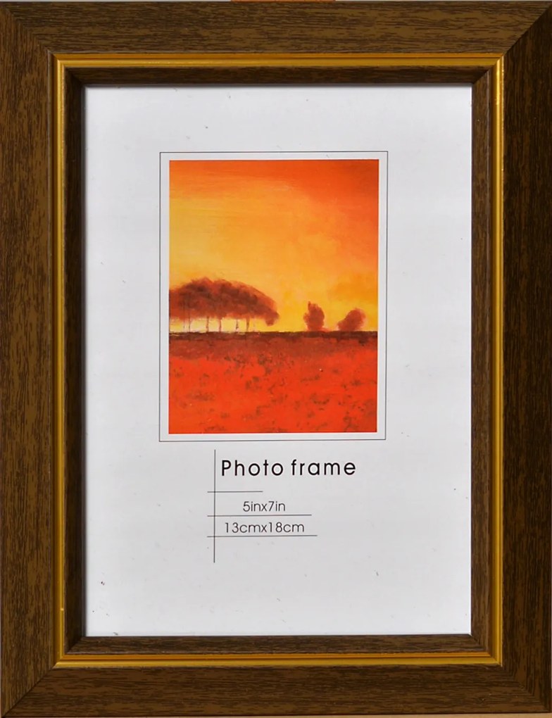 Álló vagy falra akasztható képkeret 13x18 cm, 30 MM