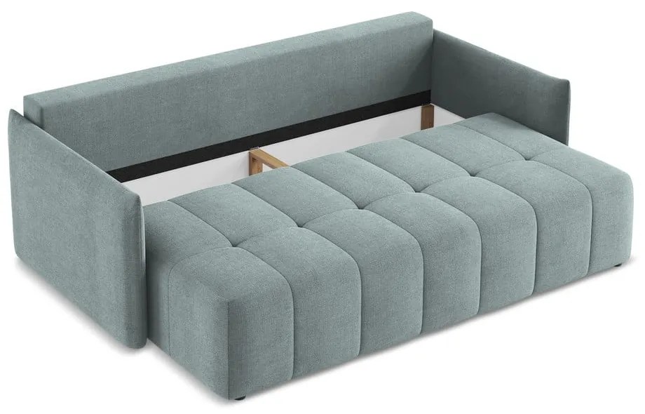 Kék kinyitható-tárolóhelyes kanapé 225 cm Moku – Makamii