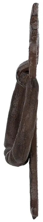 Klasszikus öntöttvas ajtókopogtató, 16 cm