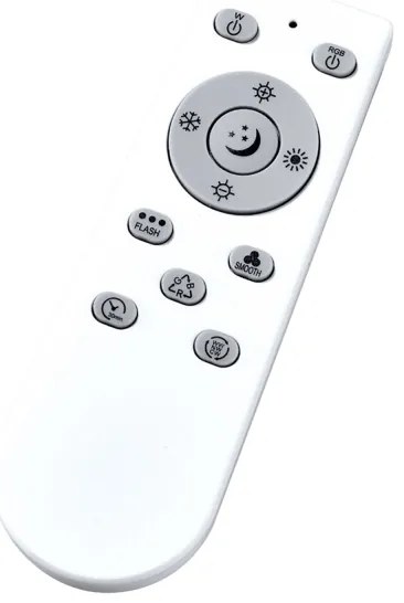 LED RGB dimmelhető panel LED/24W/230V 3000-6500K + távirányító