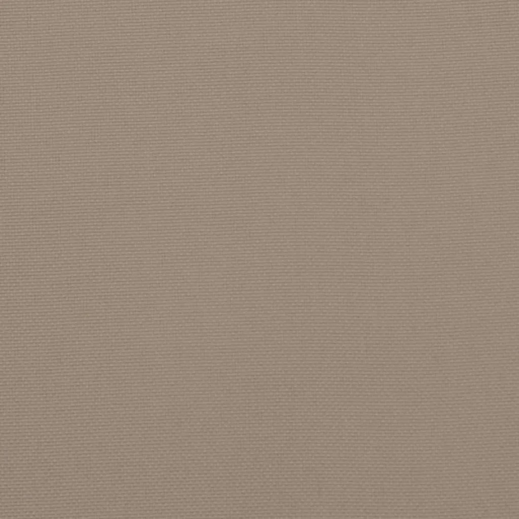 2 db tópszínű oxford szövet kerti padpárna 150 x 50 x 7 cm