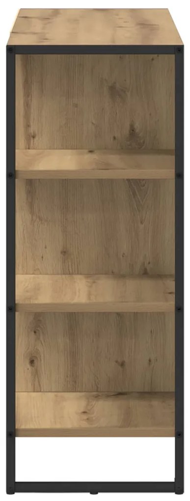 Oldalsó szekrény Művészi tölgy 96.5 x 30 x 75 cm Faanyag