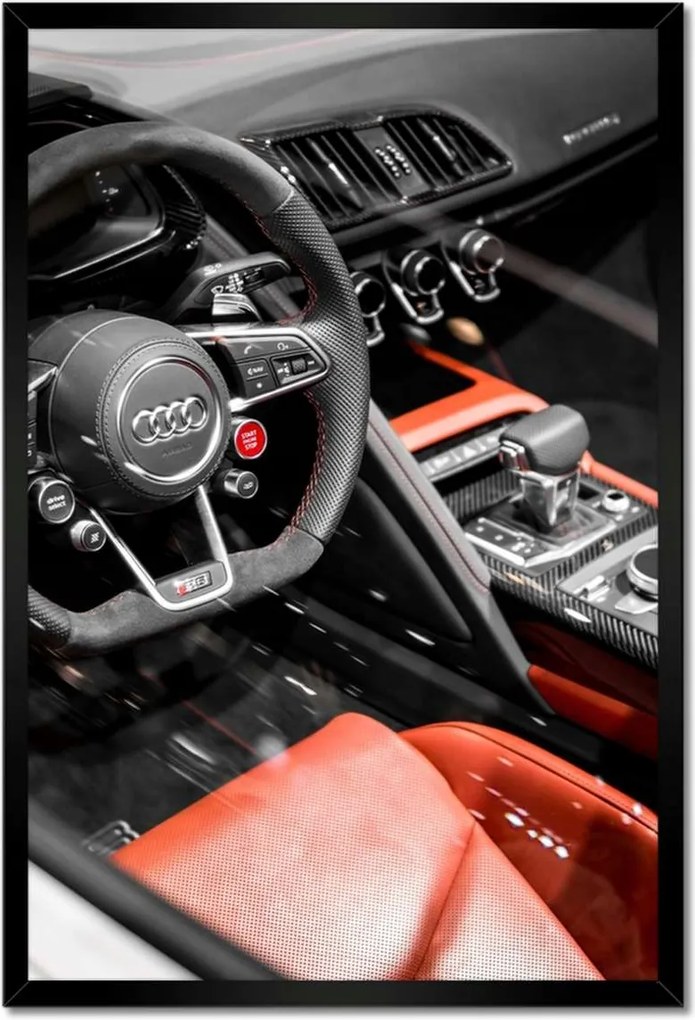 Poszterek keretben 40x60 Audi Gyönyörű autók