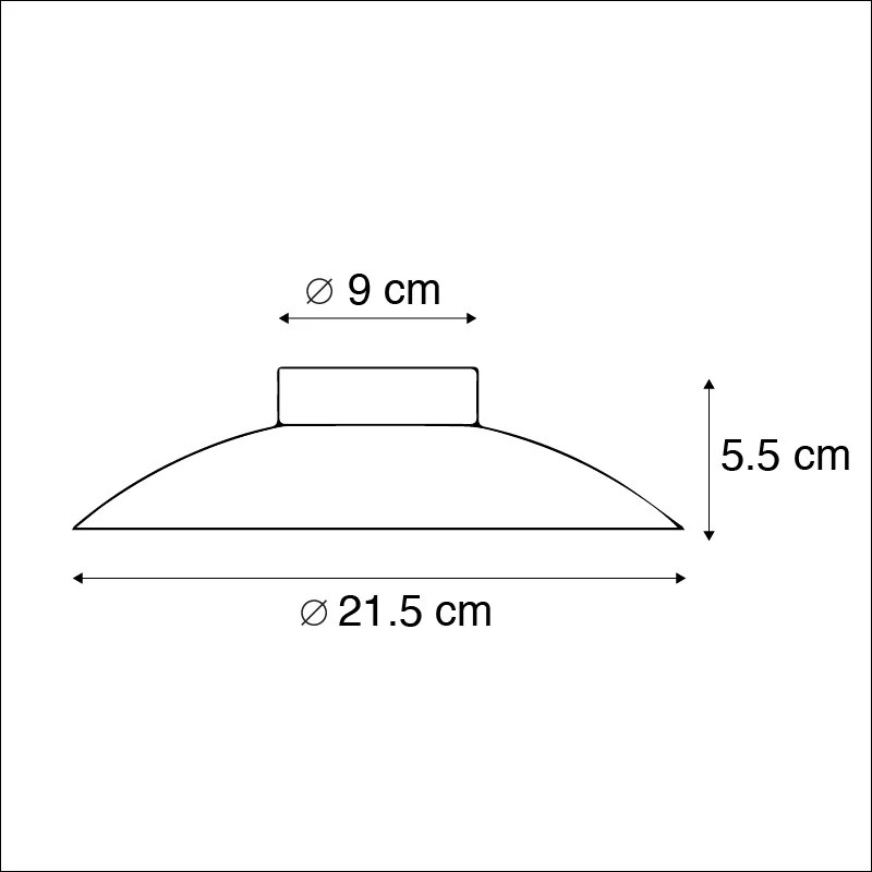 Art Deco mennyezeti lámpa arany/réz LED-del - Sun