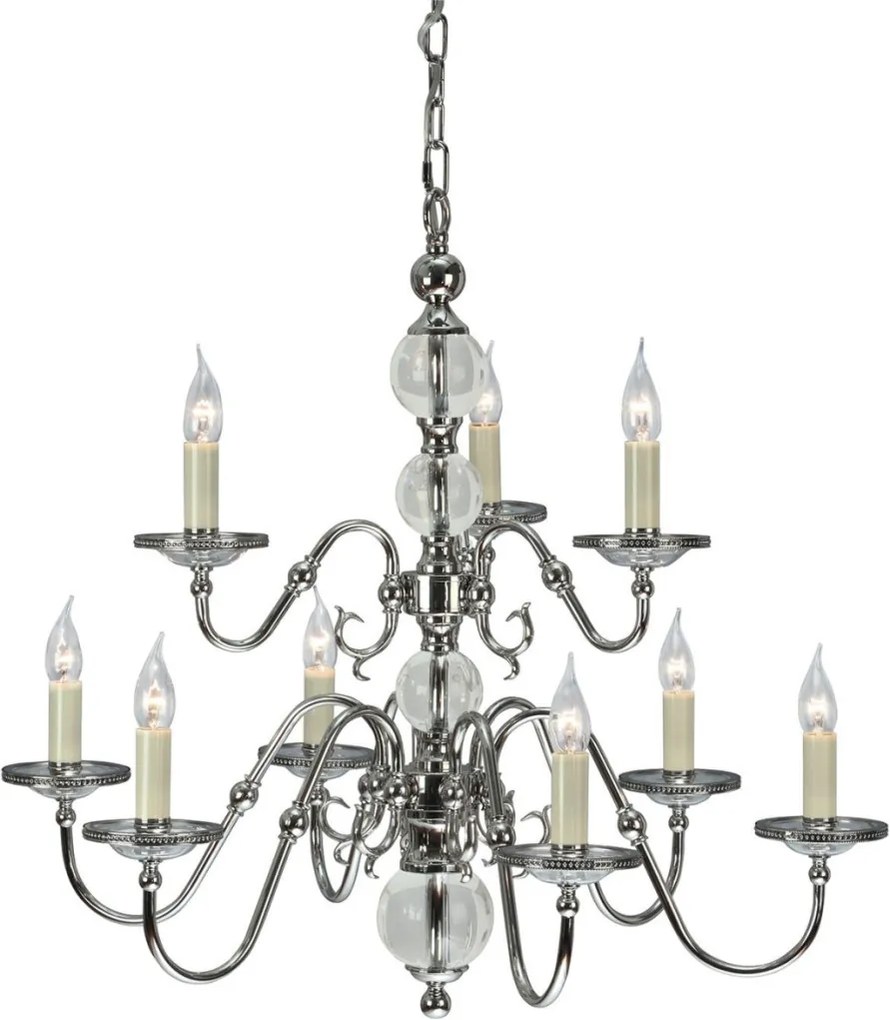 Endon TILBURG CA20P9N Csillár 9x40W/E14