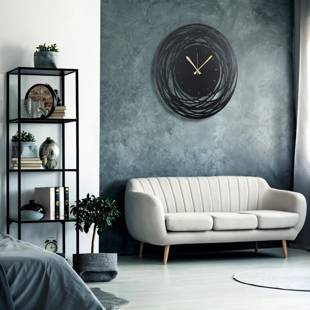 Fém falióra, 50×50 cm – WATCH-042