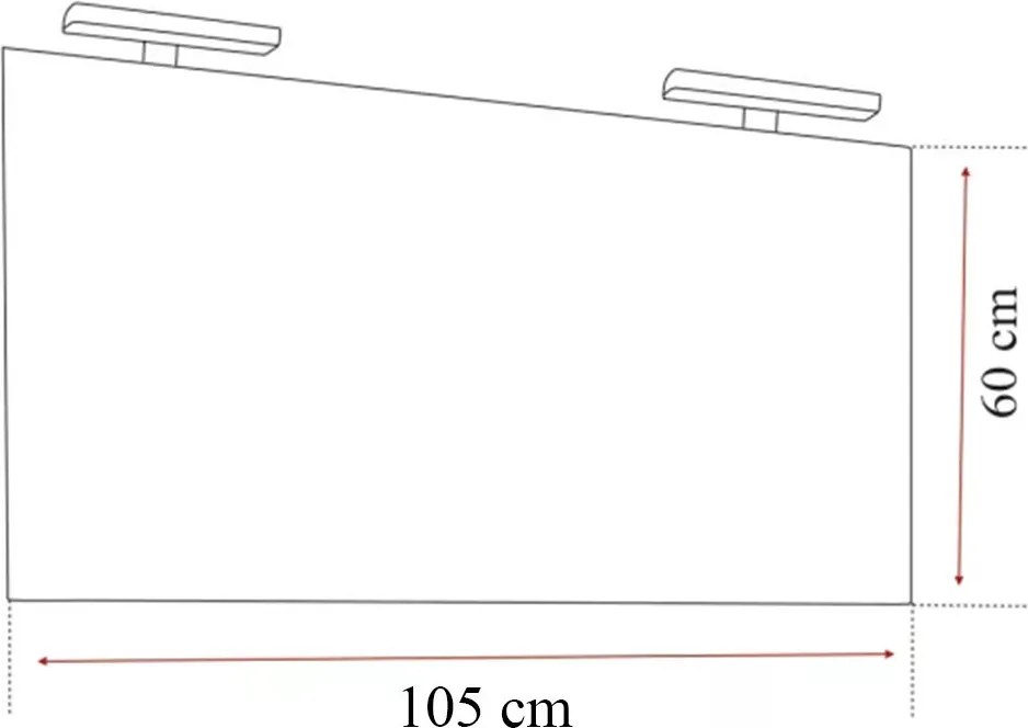 Bianca Prime 105 Fürdőszoba komplett szekrény