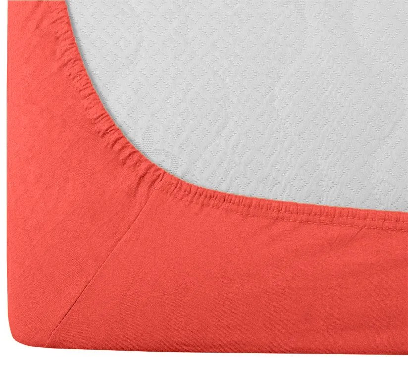 Jersey lepedő EXCLUSIVE narancssárga 90 x 200 cm