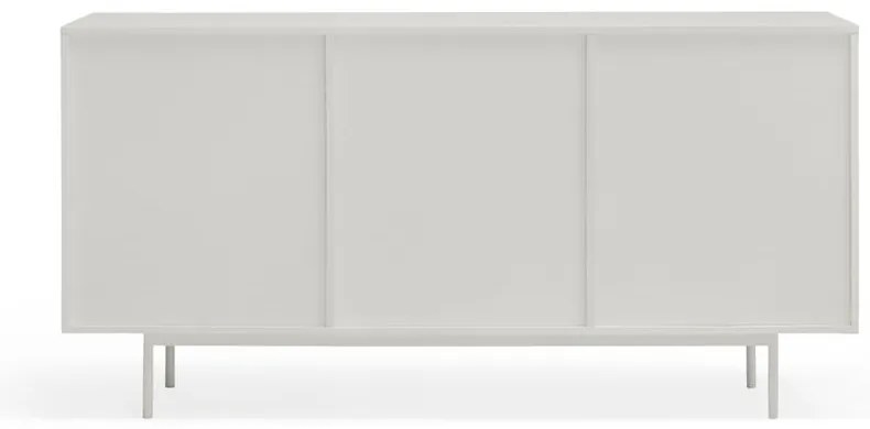 Fehér alacsony komód 159x80 cm Sierra – Teulat
