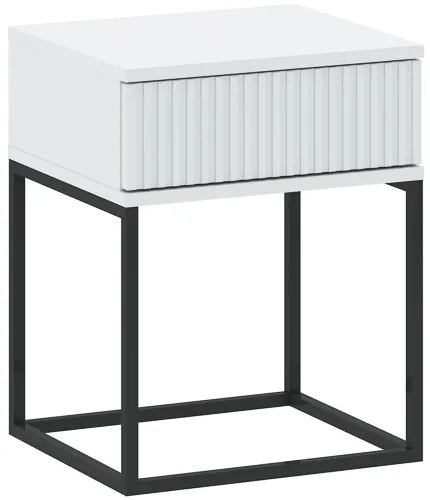 Éjjeliszekrény Fehér Színben CADRO NR1 40 cm PUSH