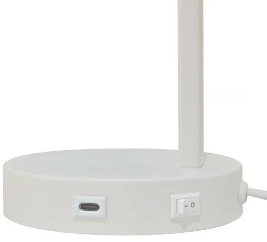 Nordlux - Asztali lámpa WILMER 1xE14/40W/230V fehér