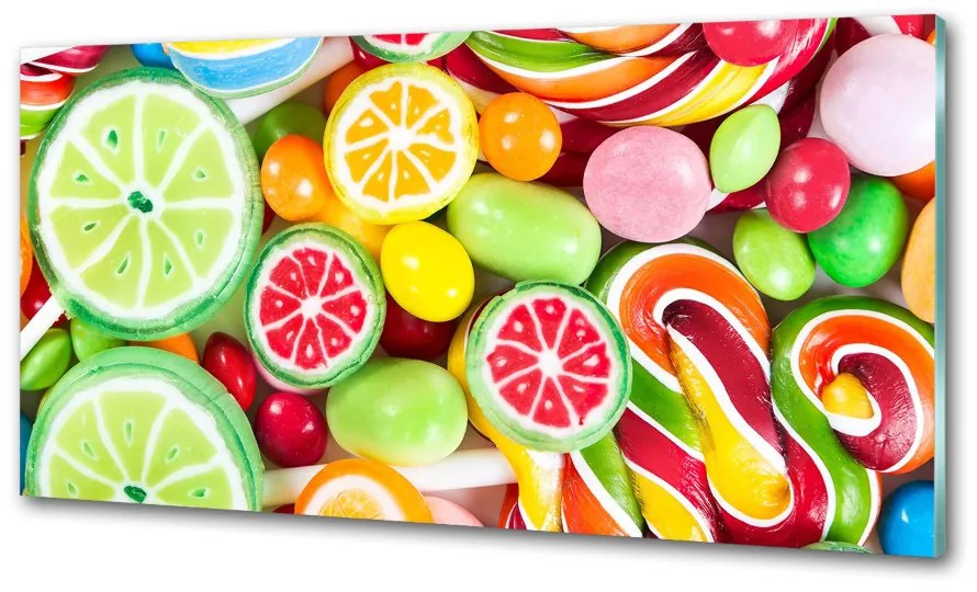 Konyhai dekorpanel Színes cukorka pksh-82636061