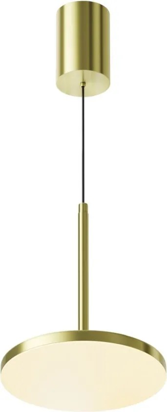 MAYTONI P076PL-L12W3K-BS PLATO Modern Led Függesztett Lámpa Sárgaréz LED IP20