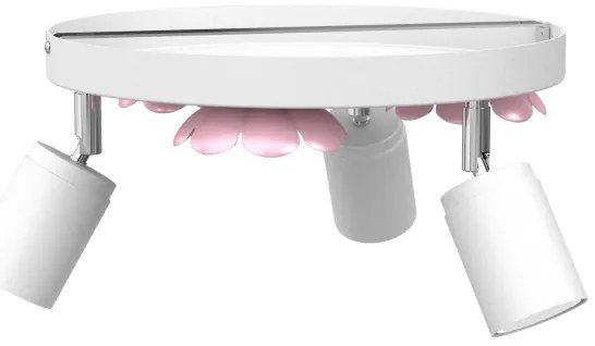 Spotlámpa FLOWER 3xGU10/8W/230V fehér