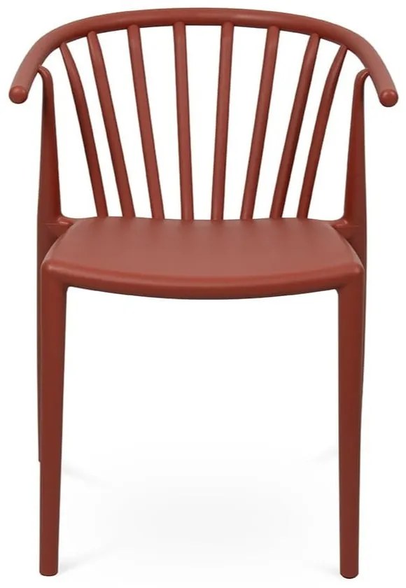 Barna műanyag kerti szék Capri – Bonami Essentials