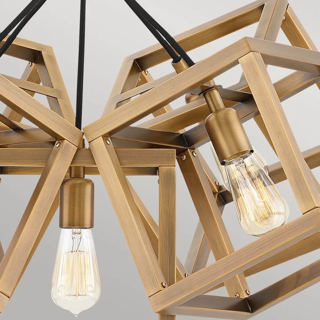 ELSTEAD QN-ENSEMBLE5P-BB ENSEMBLE Modern Led Függesztett Lámpa Csiszolt Bronz E27 IP20