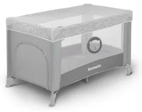 Lionelo - STEFI utazóágy, szürke