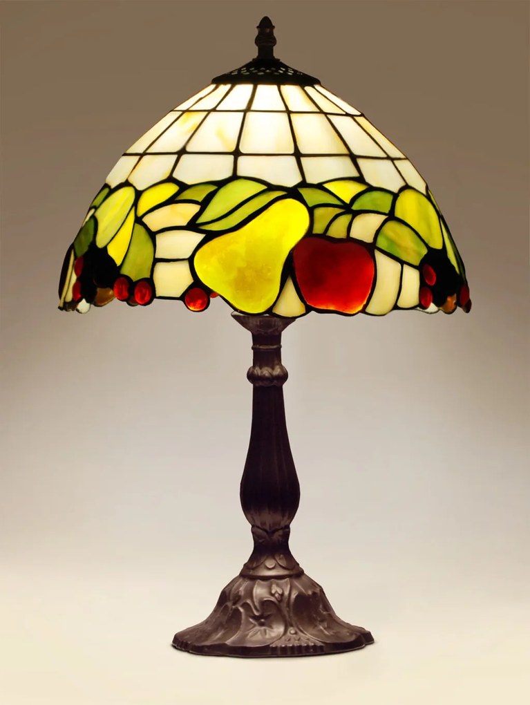 KAJA K-G12550 Fruit Tiffany asztali lámpa többszínű 1×E27 IP20