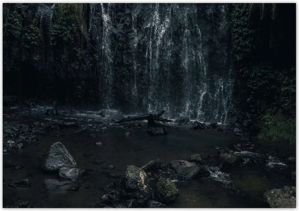 Poszterek 100x70 Vízesés Indonézia folyó