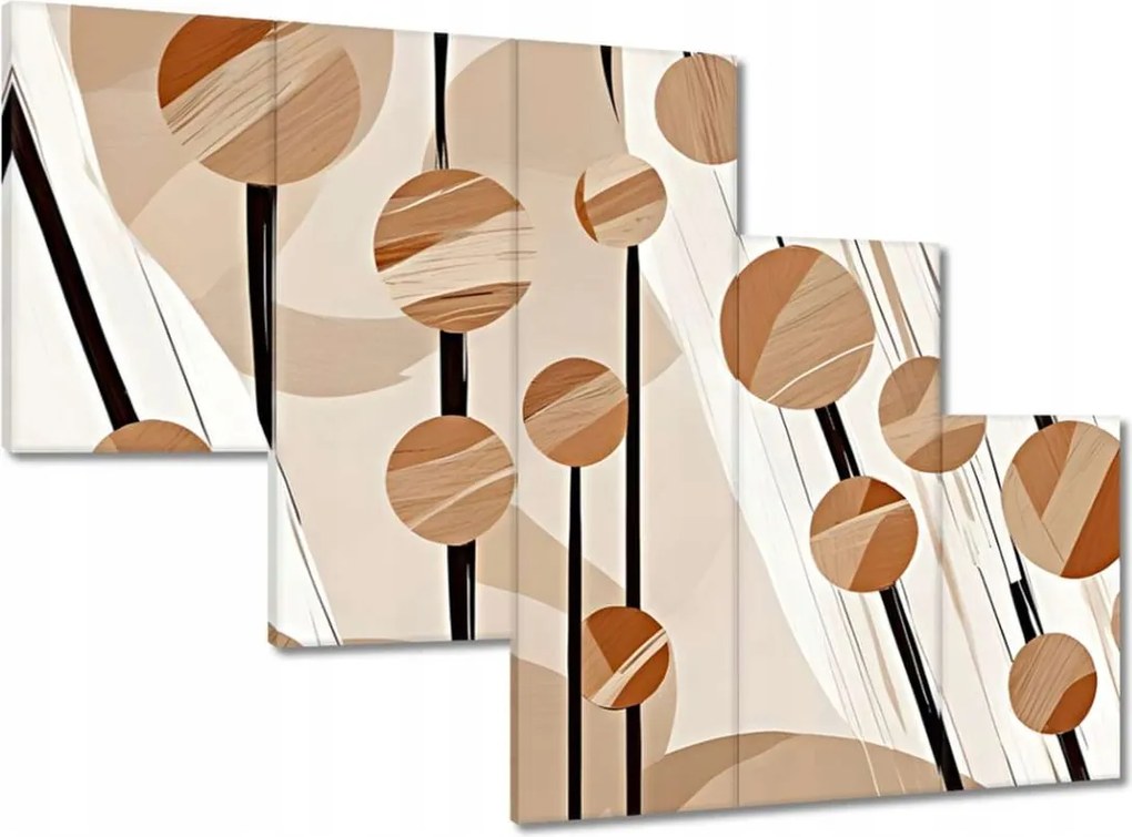 Vászonképek 150x105 Bézs az oszlopokon