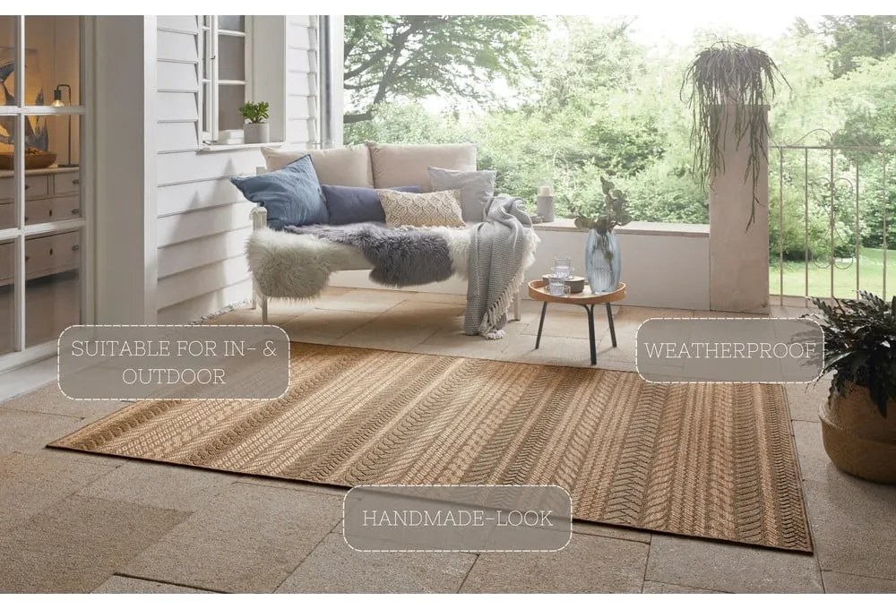 Granado barna kültéri szőnyeg, 120 x 170 cm - NORTHRUGS
