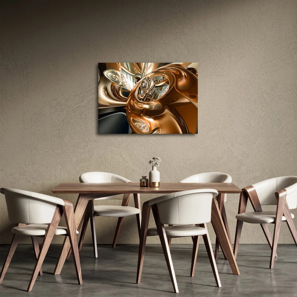 Absztrakciós kép (70x50 cm)