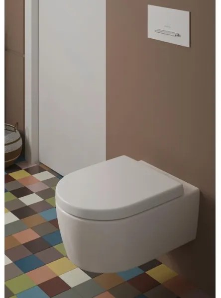 Villeroy & Boch 9M77C101 - SoftClose AVENTO WC-ülőke, fehér