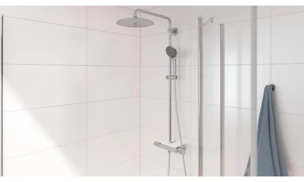 GROHE 26403002 - VITALIO JOY 260 zuhanyrendszer 450 mm fényes króm