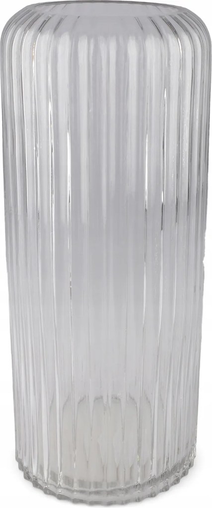 Raff üveg Váza átlátszó 36cm magas