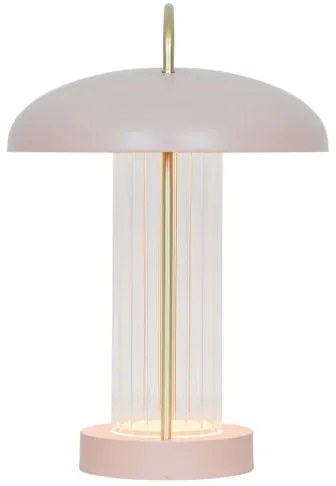 Nordlux - MIRANO LED/3W/3,7V tölthető, érintésvezérelt asztali lámpa, fényerőszabályozható, rózsaszín