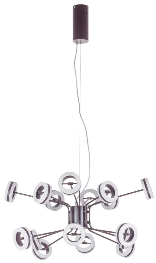 Italux METIS AD16002-16A COFFEE Függőlámpa 16x4,8W/LED IP20