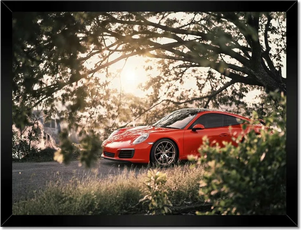 Poszterek keretben 40x30 Autó Fura Sport