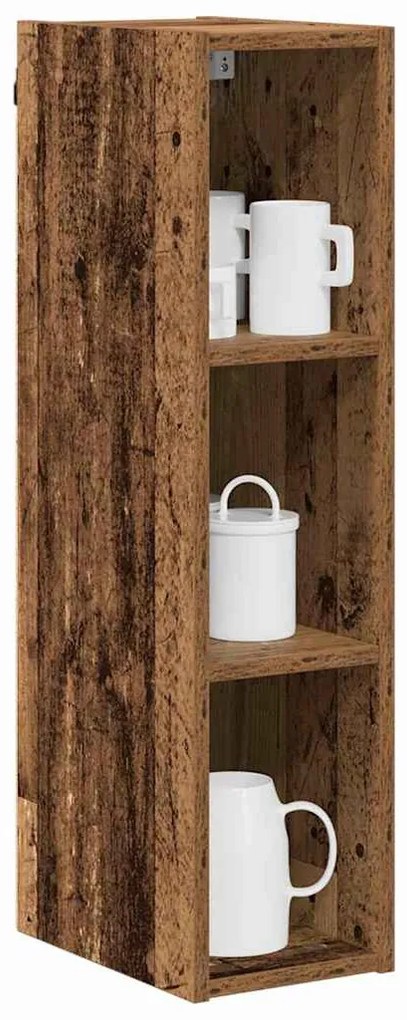 Függő szekrény polcokkal Riga Öreg fa 20 x 29,5 x 80 cm Faanyag