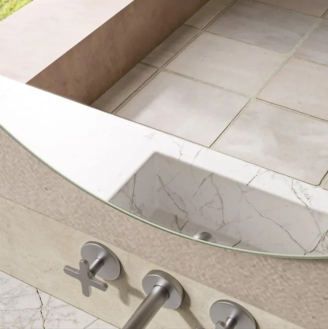 Erga Kerek, kerek tükör 80cm, ERG-V01-ROUND-8080-CL